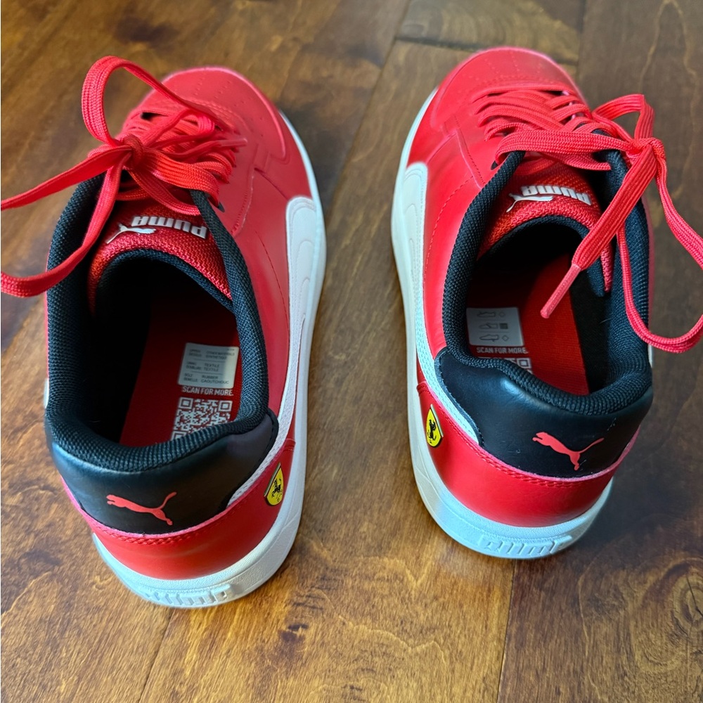 Puma Ferrari Red Sneakers - Picture 2 of 4